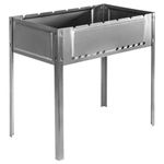 69544 Мангал облегченный с ребрами жесткости 500х300х500мм Palisad