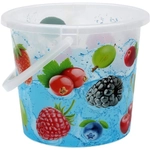Ведро пластиковое Ягодный микс 5л
