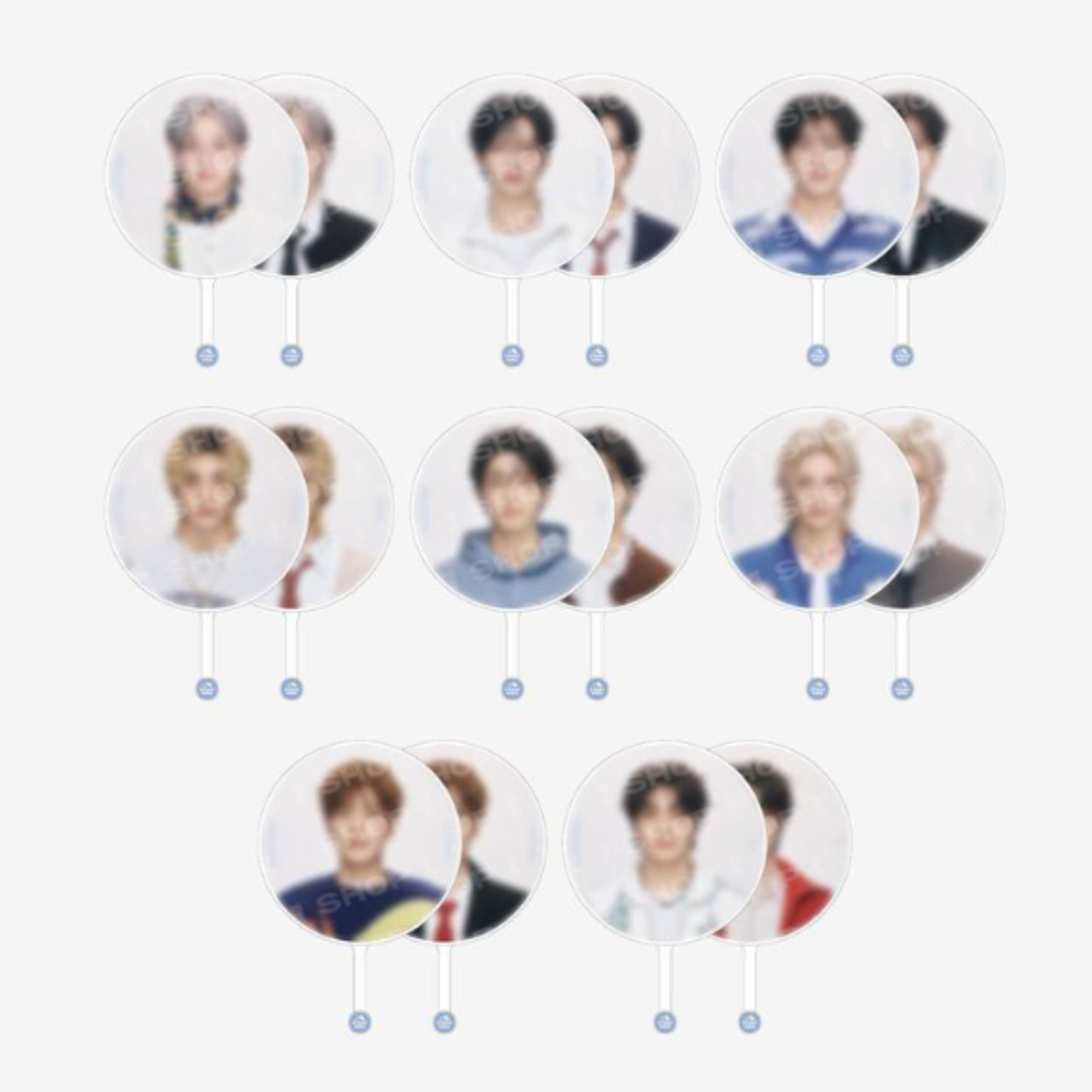 Веер с изображением Stray Kids - STAY in Our Little House