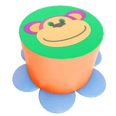 Пуф Божья коровка, Грибок, Осьминожка, Мухоморчик, Подсолнух, Зайка, Апельсин, Киви, Апельсин