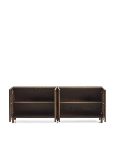 Сервант Beyla из ясеня с отделкой под орех