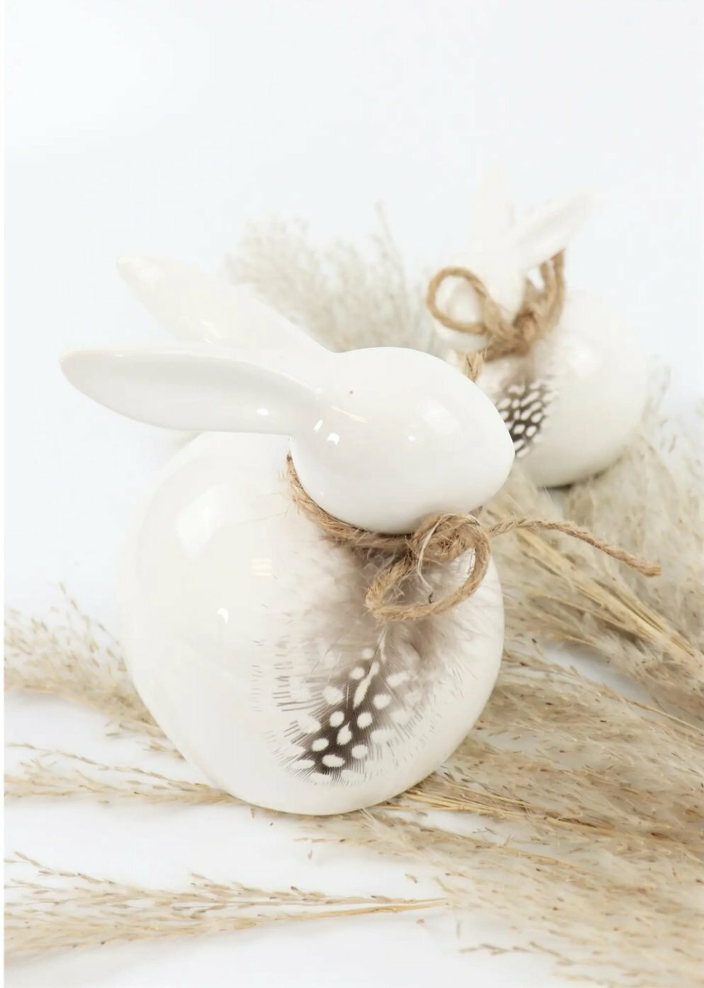 Набор 3 зайца Hoff Interieur Triofeathers