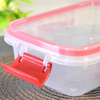 Контейнер 0,5л герметичный "Butterfly bright" (красный)