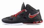 Кроссовки Nike Lebron 8 Ps Whiteblackred