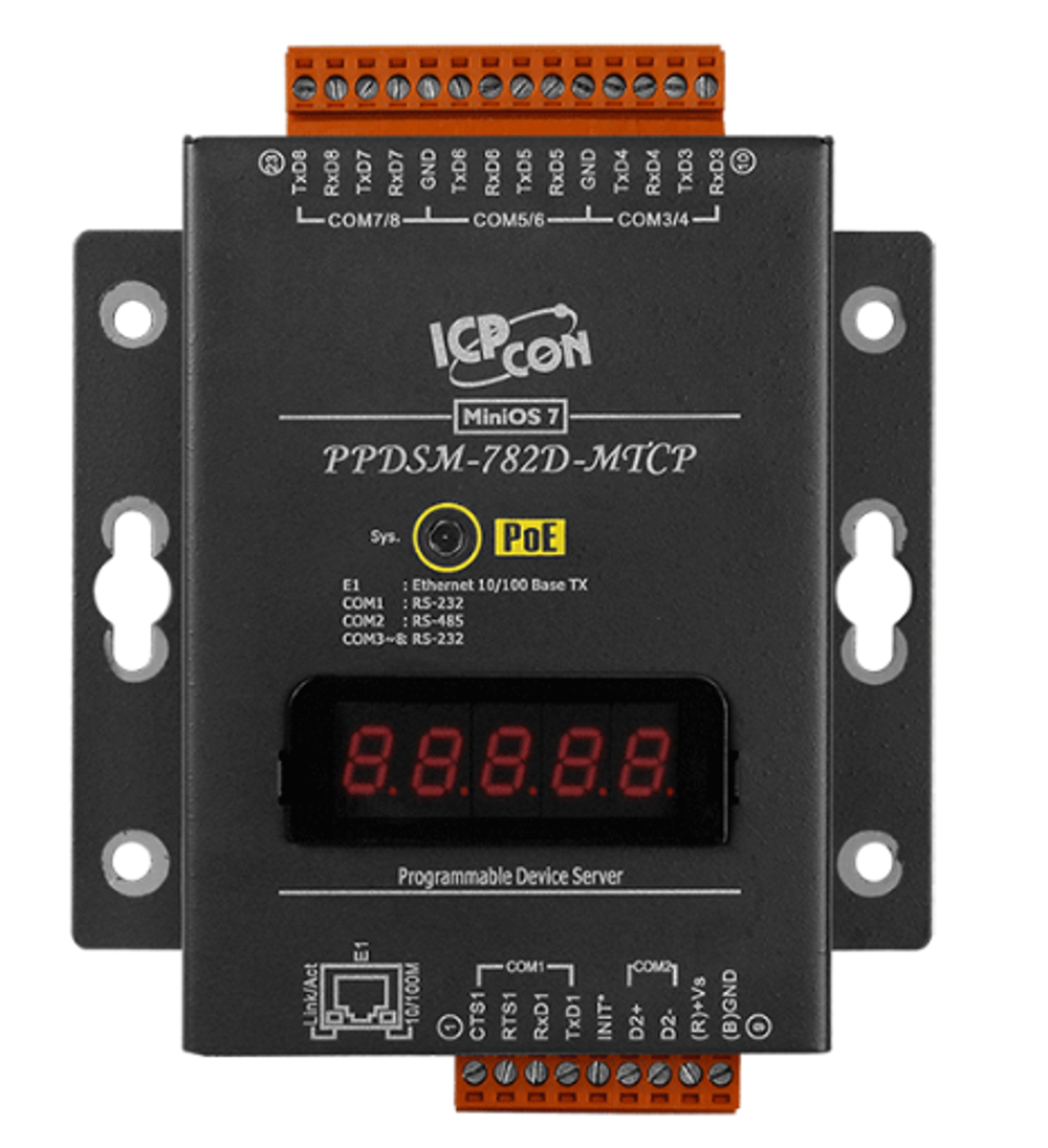 Преобразователь ICP DAS PPDSM-782D-MTCP CR