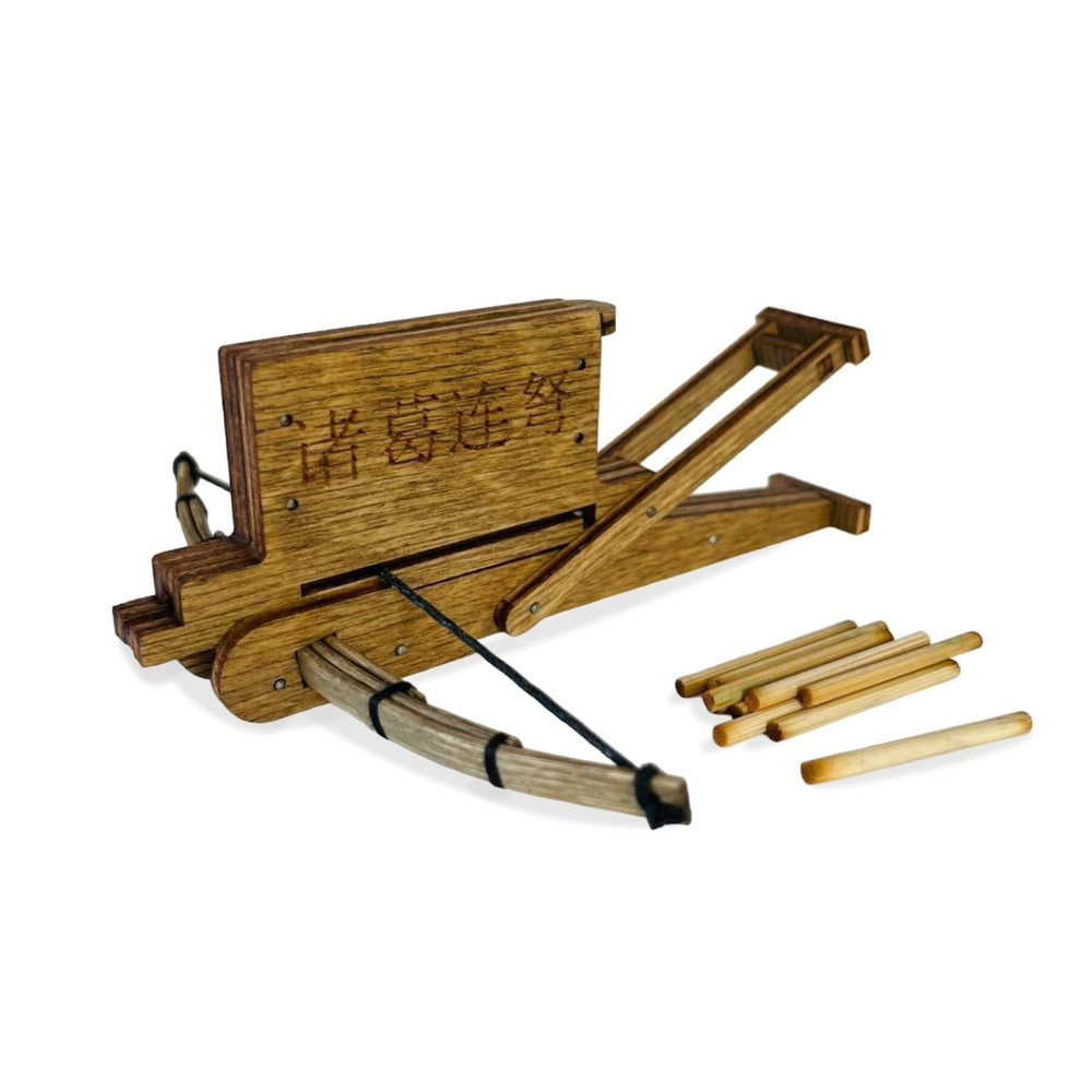 Купить Маленький сборный китайский арбалет "Чо-Ко-Ну" из дерева, лучшие сувениры от KUDRIAVSKIY в Москве.