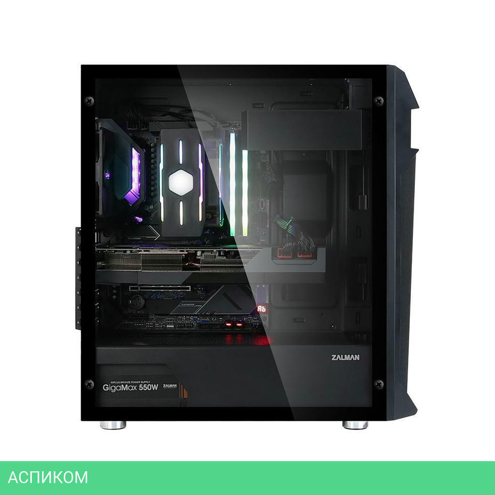 Корпус Zalman Z1 Plus без БП черный