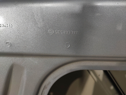 Дверь задняя правая Skoda Octavia 3 (A7) 13-20 Б/У Оригинал 5E5833052A