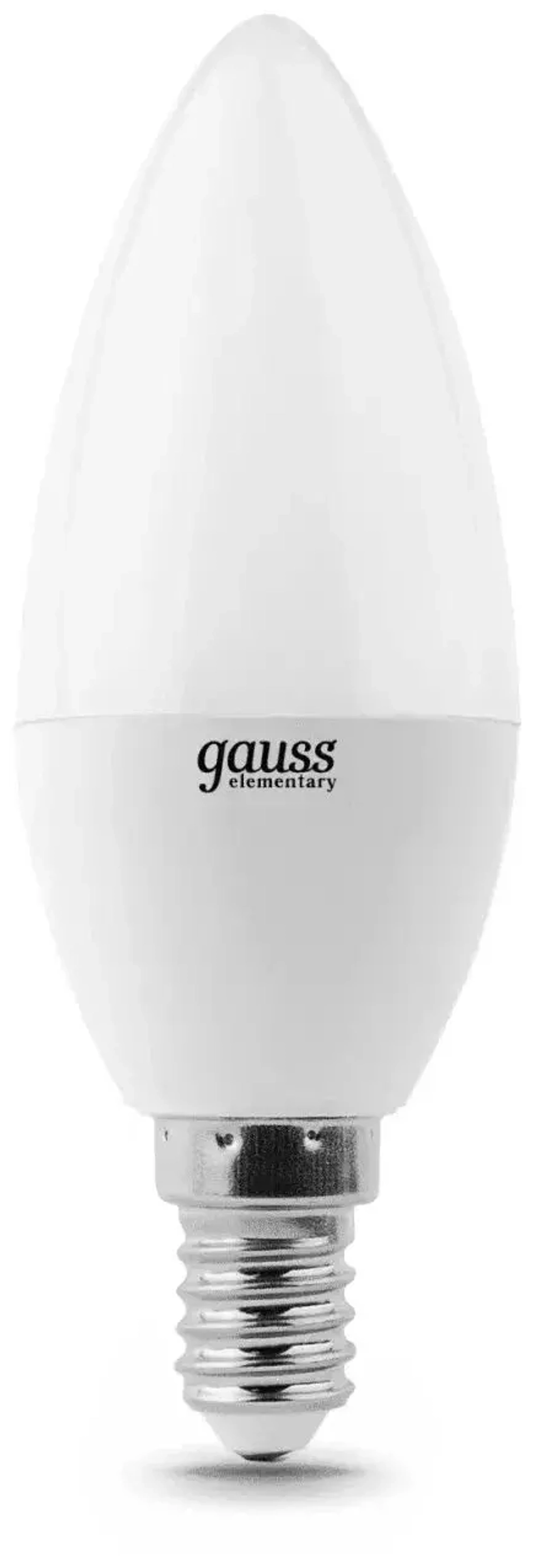 Лампа Gauss LED Elementary Свеча 12W E14 880Im 3000K 33112