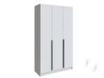 Шкаф Мадрид 1;3 без зеркала (белый)
