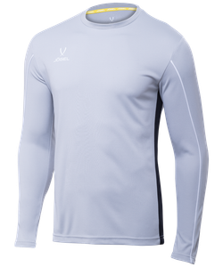 Футболка вратарская CAMP GK Padded LS, серый/черный/белый, детский
