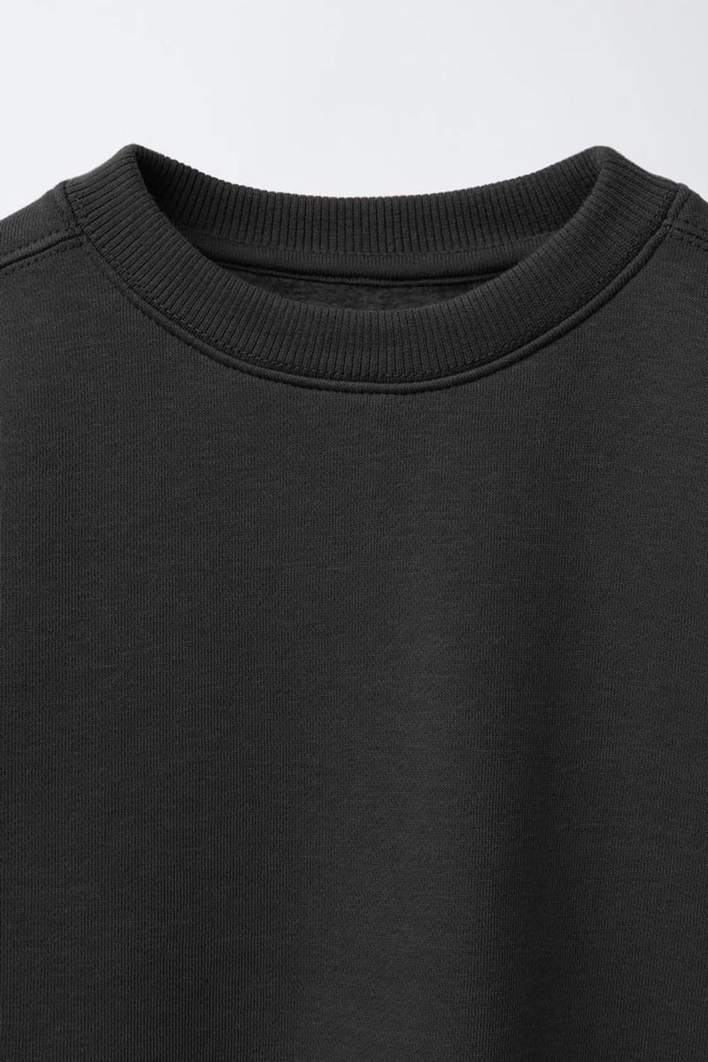 ZARA БАЗОВАЯ ТОЛСТОВКА, ЧЕРНЫЙ