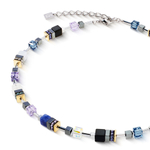 Колье Coeur de Lion Blue-Purple 3017/10-0708