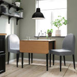 Стул - IKEA DANDERYD, 92х57 см, серый/черный, ДАНДЭРЮД ИКЕА