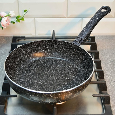 Сотейник 24см "Easy Stone", а/пр, индукция, тм Калитва