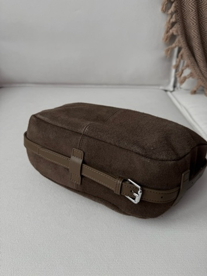 Сумка из натуральной замши