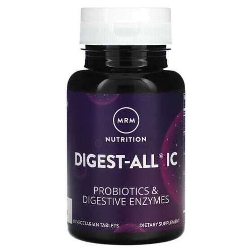 MRM Nutrition, Digest-All IC, 60 вегетарианских таблеток