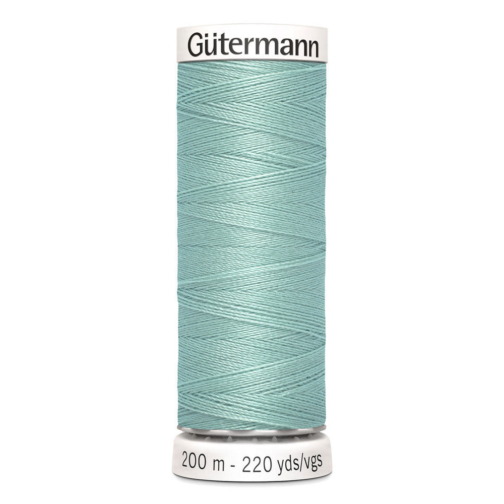 01 Нить Sew-All 100/200 м для всех материалов, 100% полиэстер Gutermann 748277 (331 пыльно серо-бирюзовый)