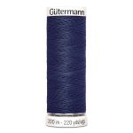 Нитки универсальные Gutermann Sew-all 100 (200 метров), 5 кат. | 537 т.серо-синий джинс