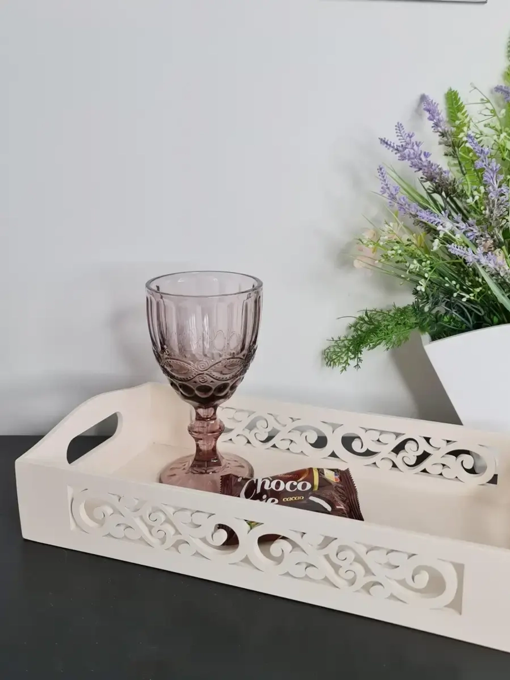 Поднос деревянный