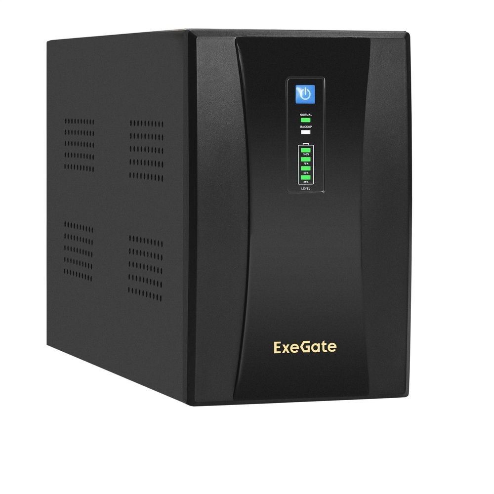 Источник бесперебойного питания  Exegate SpecialPro UNB-2200.LED.AVR.2SH.RJ.USB