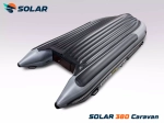 Лодка надувная моторная solar-380 caravan к