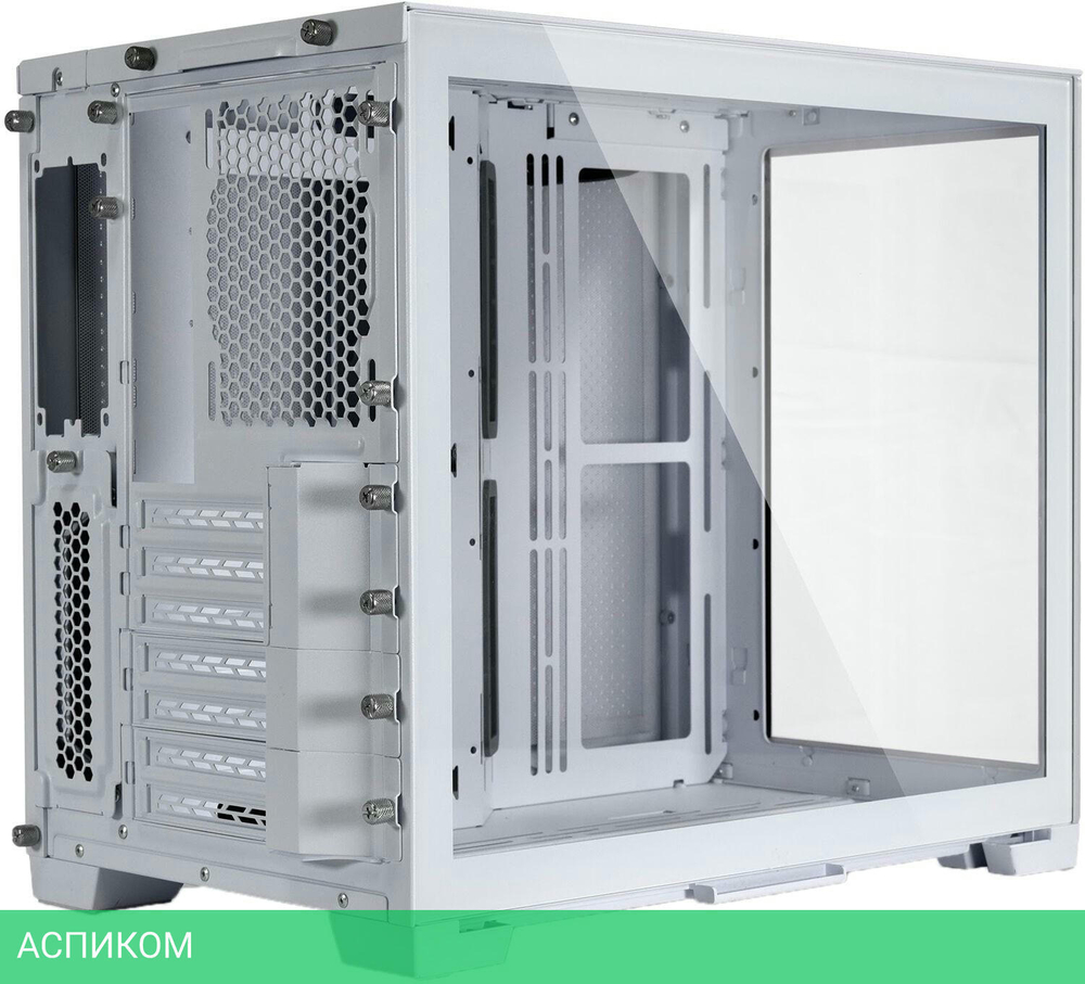 Корпус Lian Li O11 Dynamic Mini E-ATX без БП белоснежный (G99.O11DMI-S.00)