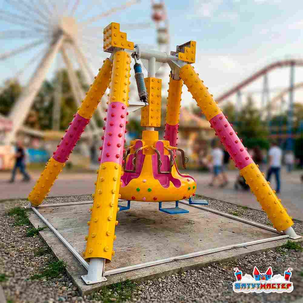 Аттракцион тарелка «Космический переворот», 5 мест, 6,6×5,8×4,5 м