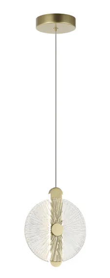 7055MD-200BSP/CL BRASS PAINTED METAL (1) Люстра (NW)