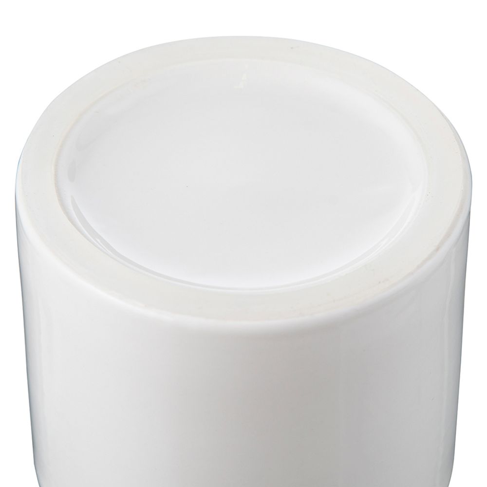 Банка керамическая для хранения сахара, 400 мл, белая