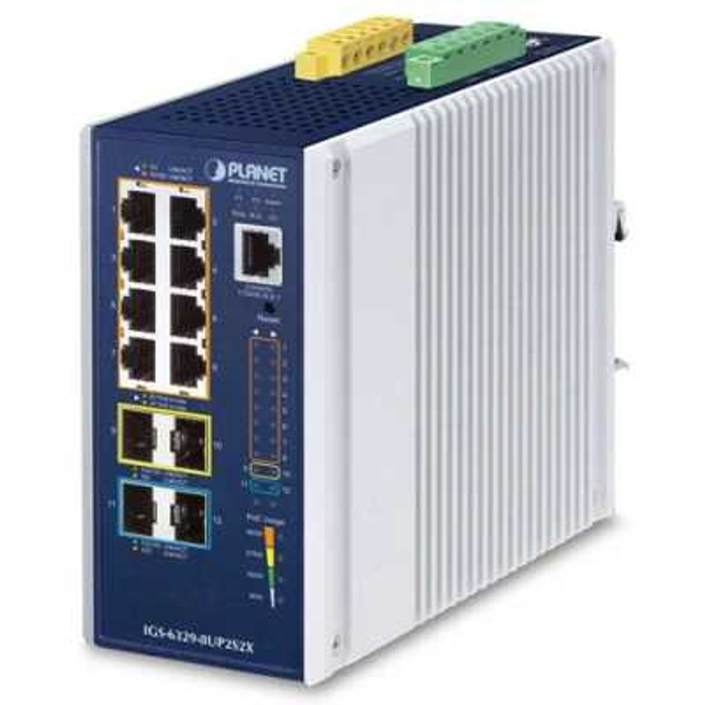 Коммутатор Planet IGS-6329-8UP2S2X