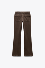 Джинсы bootcut с низкой посадкой — zw collection