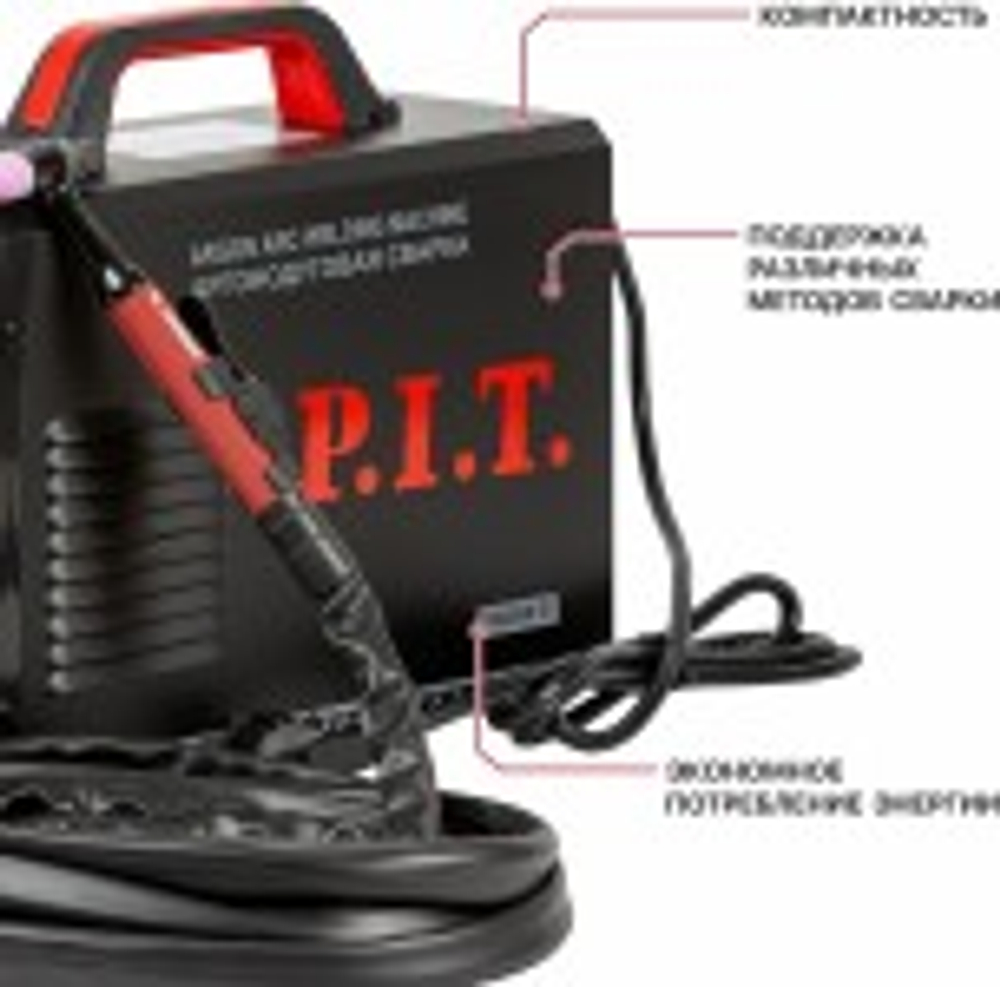 Аппарат аргонно-дуговой сварки P.I.T. PTIG200-C1