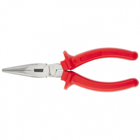 Длинногубцы Econom, 160 мм, прямые шлифованные, Matriх, 17192