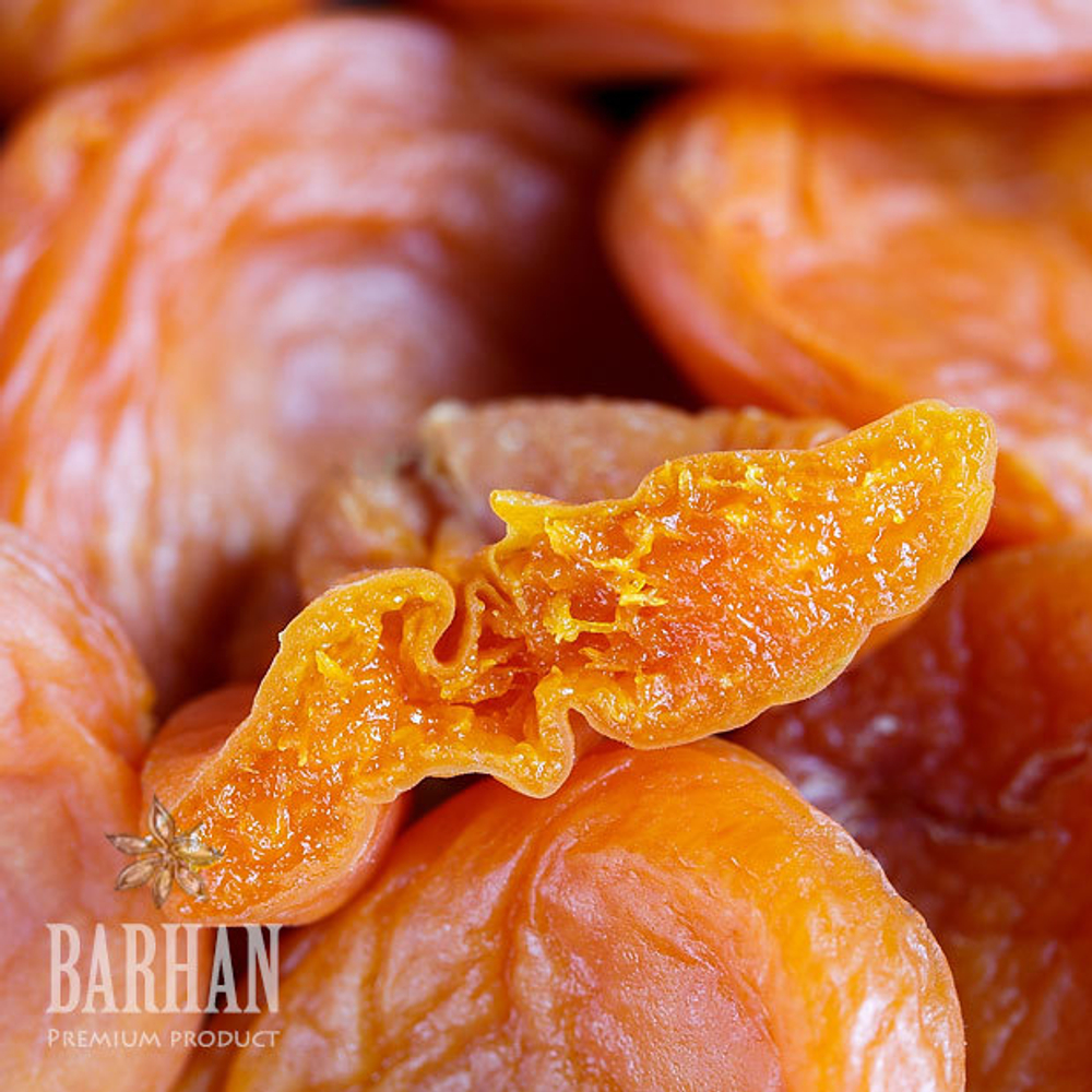 Курага в разрезе