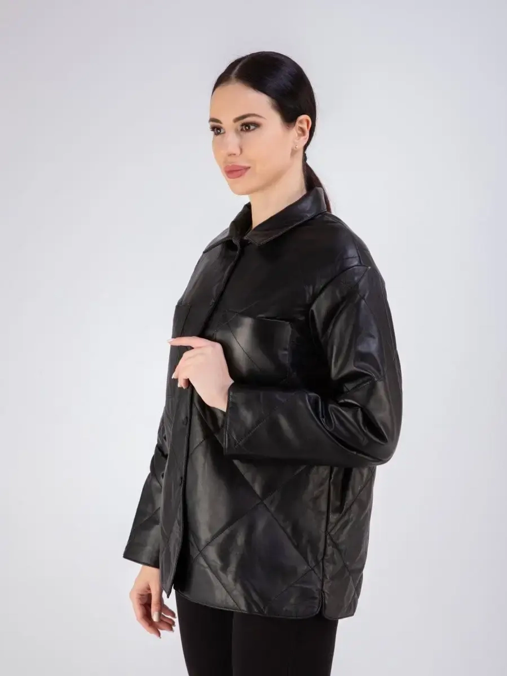 Куртка кожаная из натуральной кожи