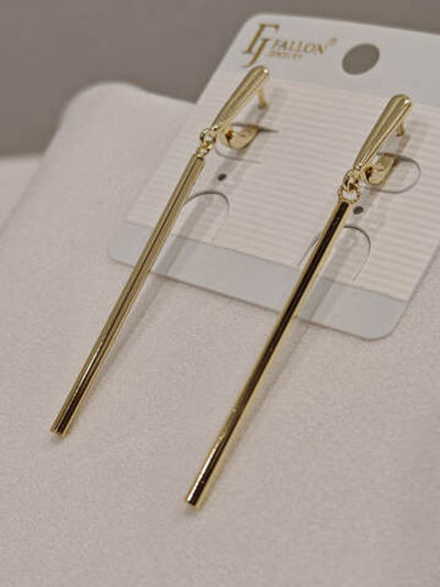 Серьги Fallon «Палочки» Gold 14K