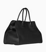 Сумка The Row Soft Margaux 17 Bag in Leather Black