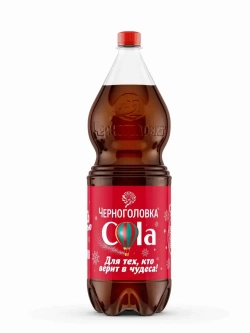 Лимонад Черноголовка Кола, 2 л