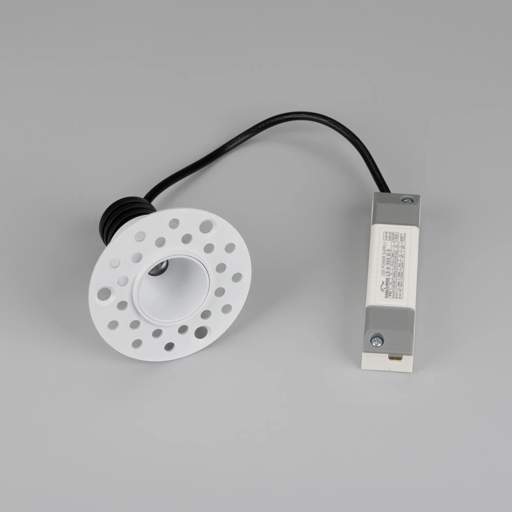 Светильник MS-INVISIO-TRIMLESS-R35-5W Day4000 (WH-WH, 36 deg, 230V) (Arlight, IP54 Металл, 5 лет) 061917