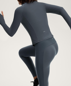 Oysho Куртка из высокотехнологичной ткани, антрацитовый/голубой