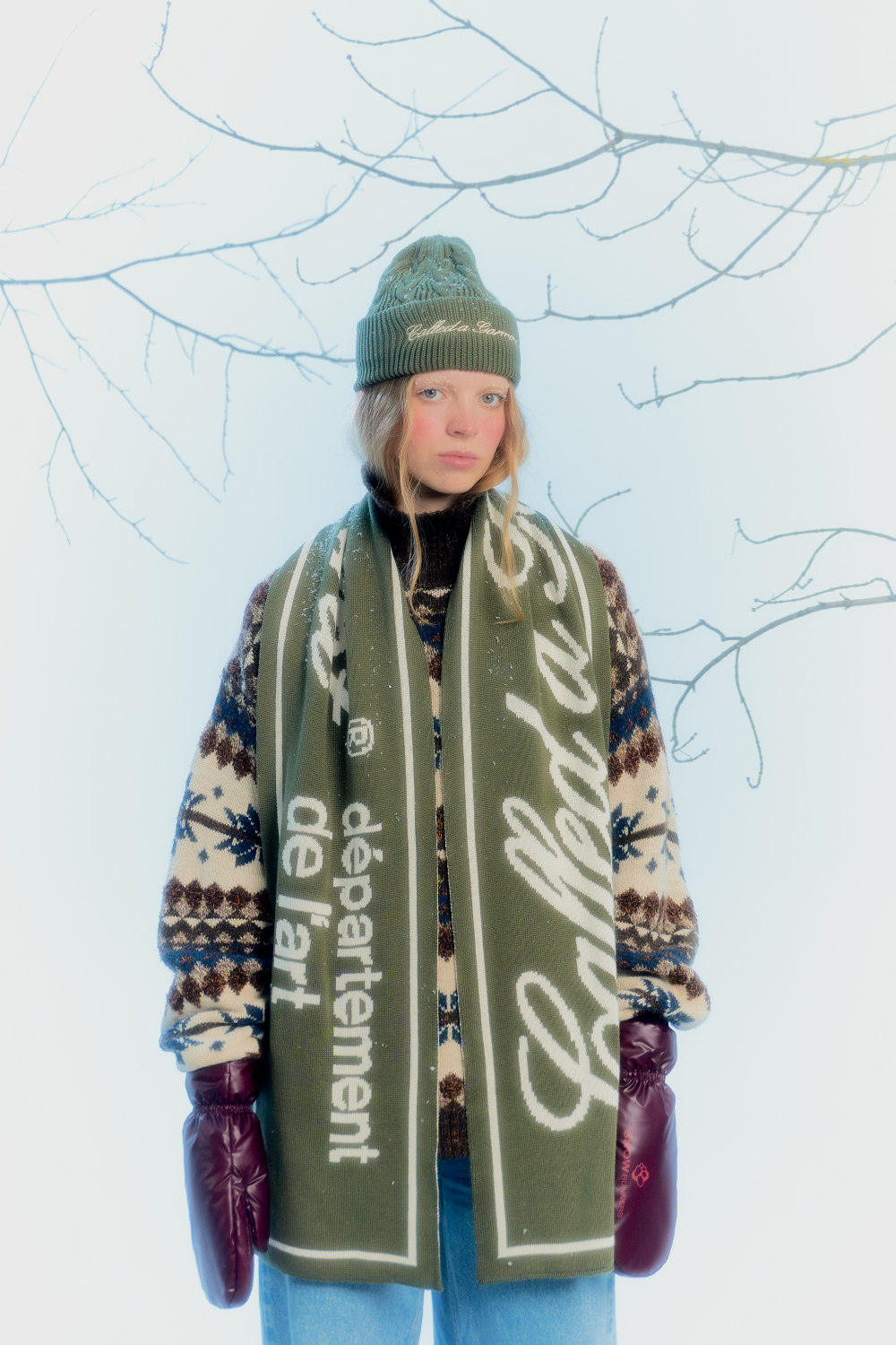 Шапка Called a Garment Everyday Beanie "Olive"