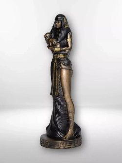 Коллекционная алтарная фигурка статуэтка египетская Богиня Бастет оберег для дома