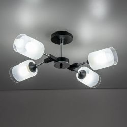 Citilux Эрик CL136145 Люстра потолочная Чёрная