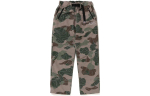 A Bathing Ape Layered Line Camo Track Брюки