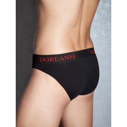 Мужские трусы брифы черные Doreanse 1349