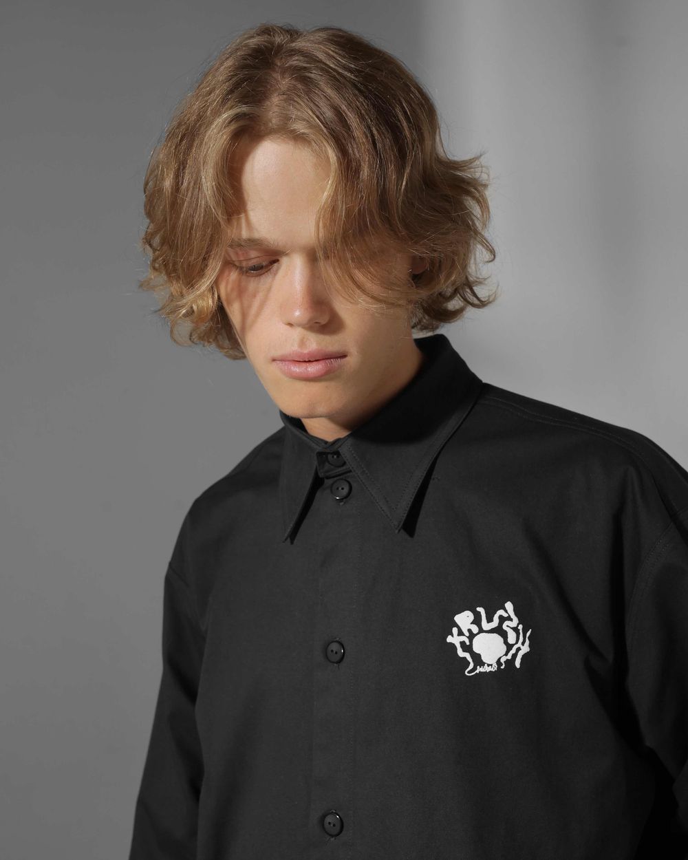 Рубашка Кружок Basic Черная