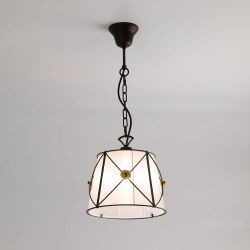 Citilux Дрезден CL409212 Подвесной светильник с белым абажуром