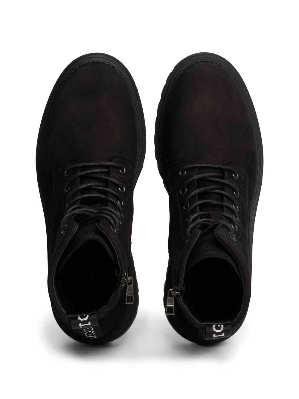 Кожаные трапперы Tommy Hilfiger - черный(FM0FM05149)