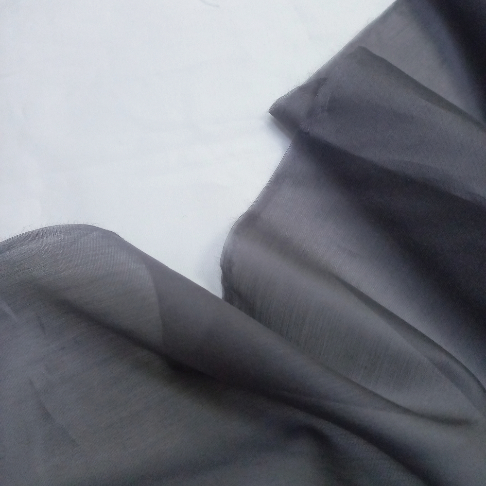 Батист - Тенсель Серый